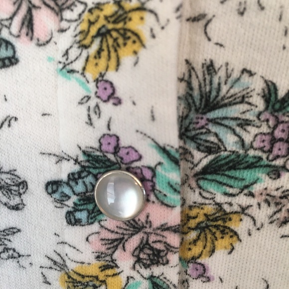 💐VTG 80s drop waist cotton floral dress - Picture 6 of 11